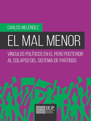 cover image of El mal menor